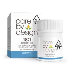 Care by Design 20mg. CBD-Rich Cannabis Soft Gels