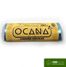 Ocana Cannabis 250mg Milk Chocolate Bar
